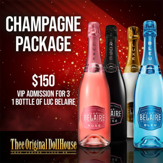 Champagne Package Deposit