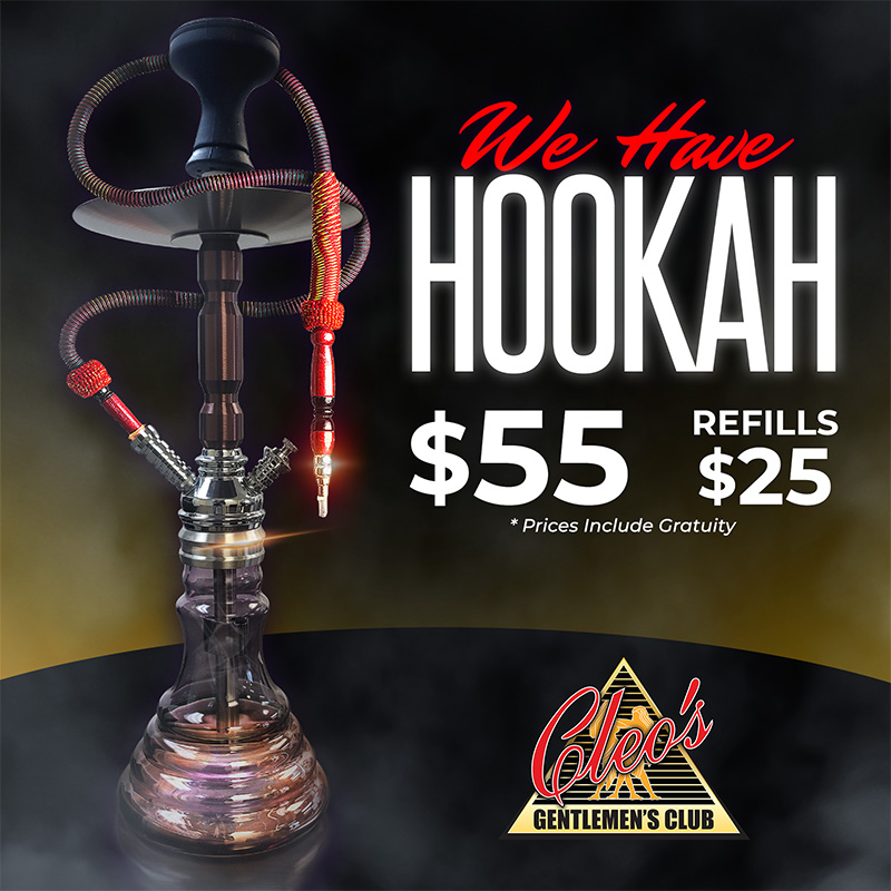 gentlemen's club hookah