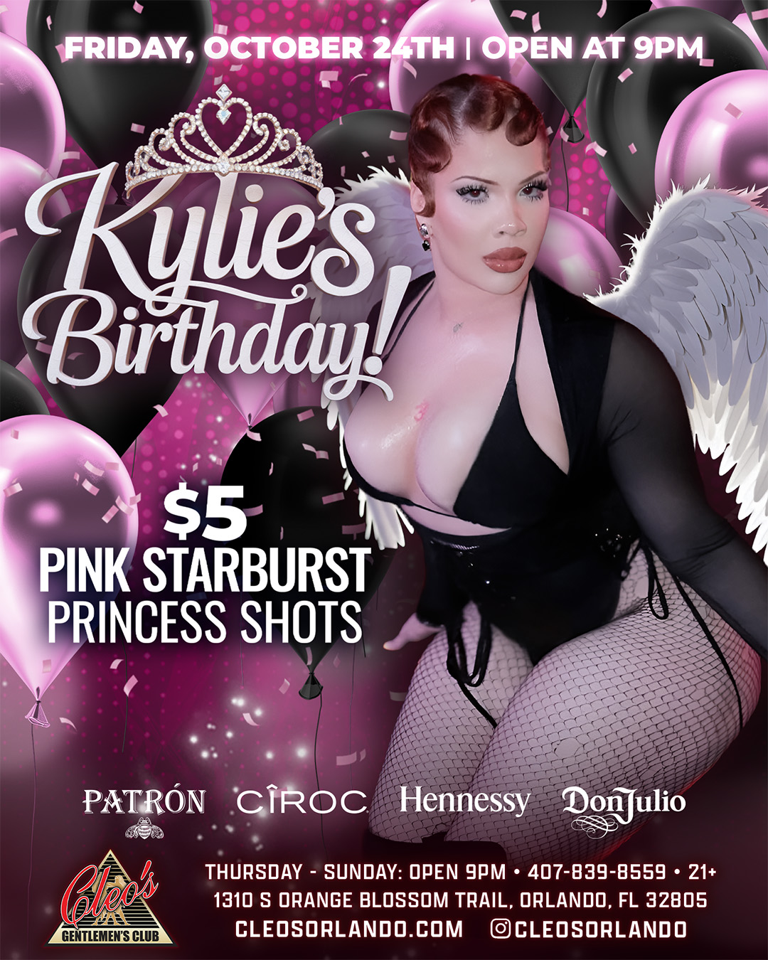 Kylie's Birthday at Cleo's Gentlemen's Club Orlando