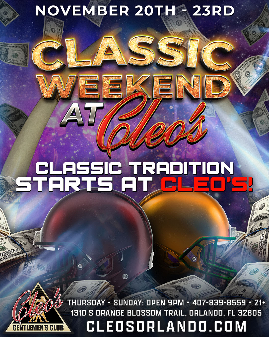 Classic Weekend at Cleo's