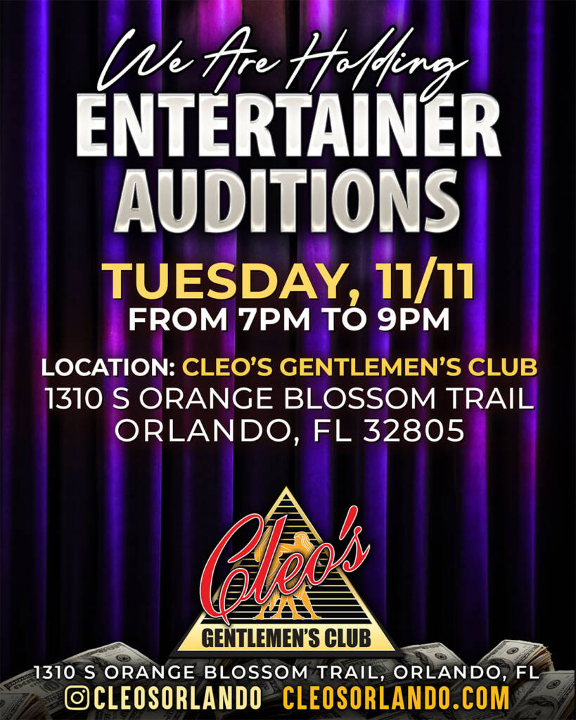 entertainer auditions stripper auditions