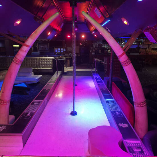 Iconic Illuminated Cleo’s Stage Horns / Faux Tusks