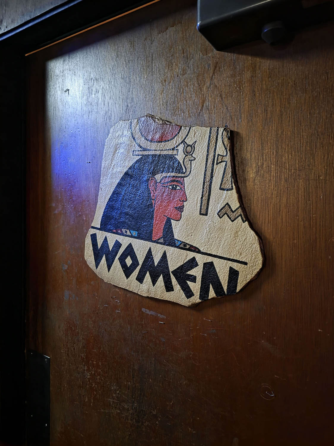 Cleo’s Egyptian-Style Women’s Room Sign - Image 2