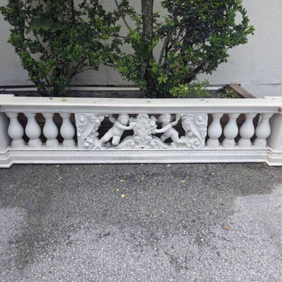 Pair of Classical Cupid Balustrade Room Dividers