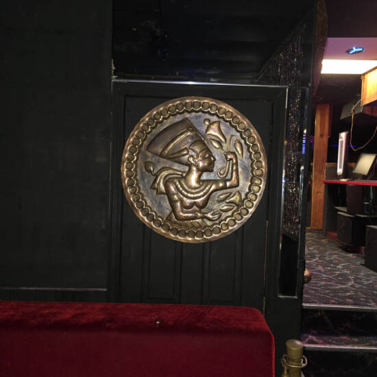 28-Inch Egyptian Relief Wall Medallion