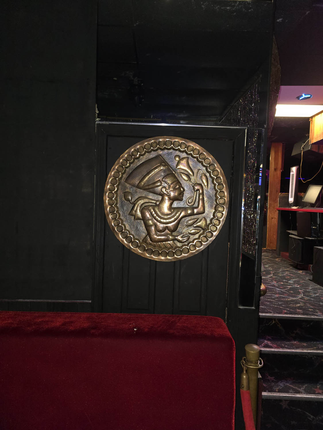 28-Inch Egyptian Relief Wall Medallion